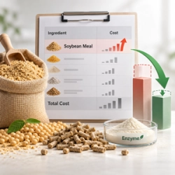 KHÔ DẦU ĐẬU NÀNH TĂNG GIÁ: ENZYME GÁNH ĐƯỢC BAO NHIÊU PHẦN CHI PHÍ?